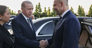 A török és lengyel elnök találkozása